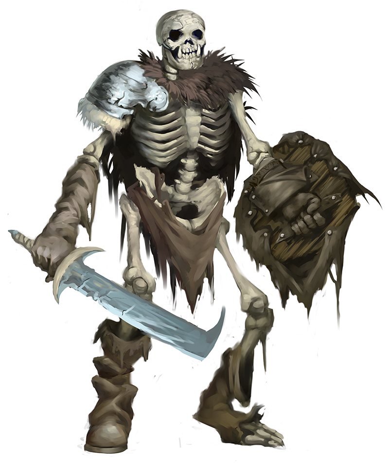 Pathfinder Skeleton Template